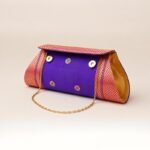 Paithani Art Silk Damru Clutch - Image 2