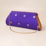 Paithani Art Silk Damru Clutch - Image 3
